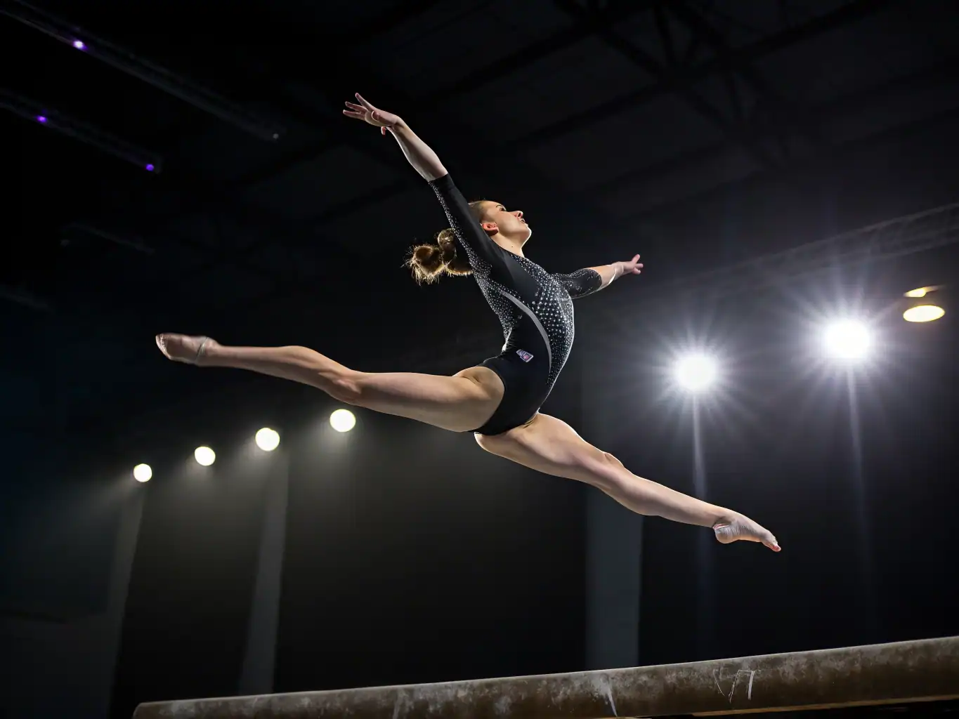 High-shutter-speed athletic performance